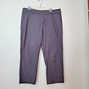 Loft Women's Pants Size 14P Gray Monroe Straight Petite